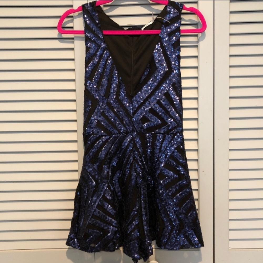 Urban Outfitters Kimchi Blue Sequined Romper